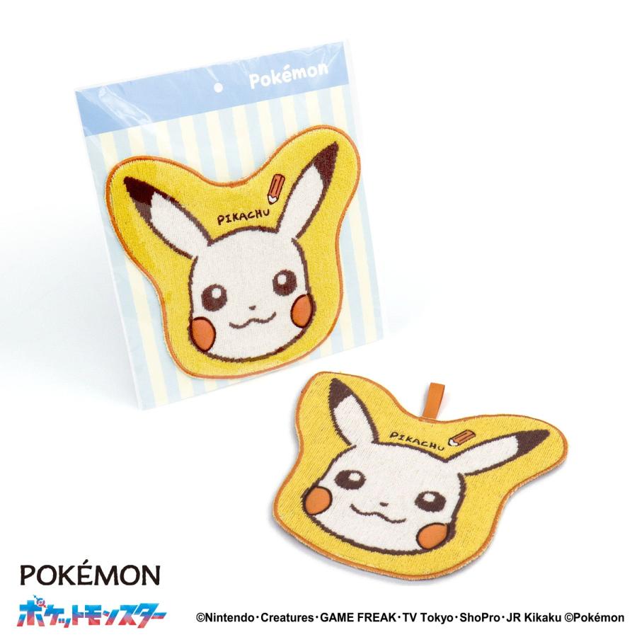 ポケモン タオルギフトセット ダイカットタオル フェイス/ピカチュウ