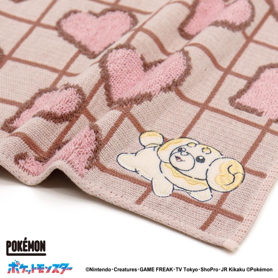 ポケモン タオルハンカチ ポップアップ 名入れ 刺繍 プチギフト 贈り物