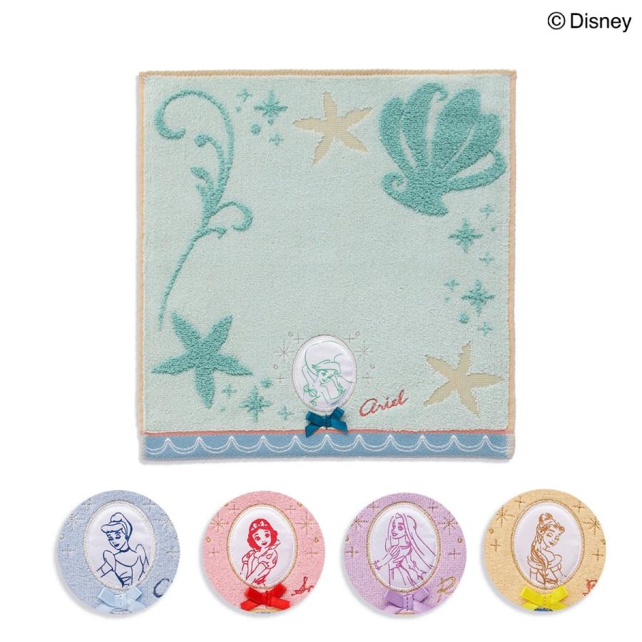 名入れ 刺繍 Disney プリンセスフレーム タオルハンカチ タオル美術館paypayモール店 通販 Paypayモール
