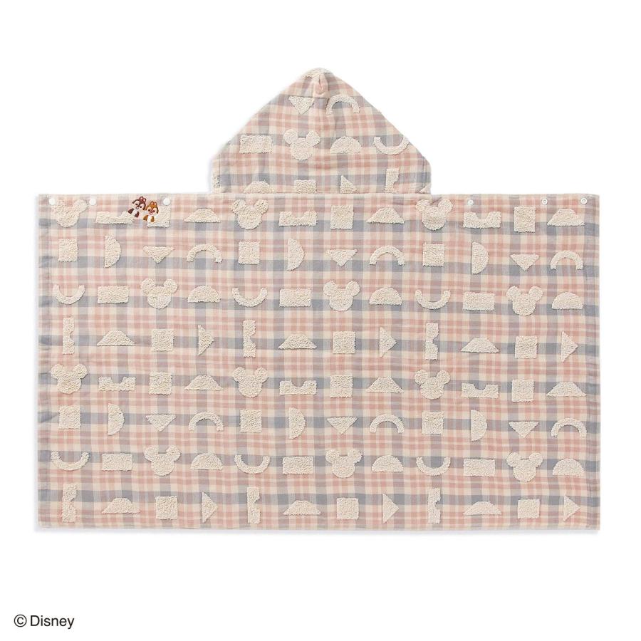 フード付バスタオル タオル 名入れ 刺繍 Disney KIDEA  ディズニー キディア ERABU ギフト プレゼント お祝い 贈り物 タオル美術館 公式 記念品 父の日の画像