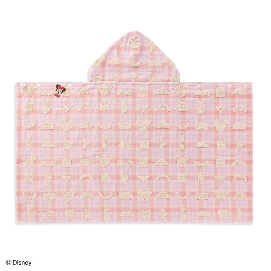 フード付バスタオル タオル 名入れ 刺繍 Disney KIDEA  ディズニー キディア ERABU ギフト プレゼント お祝い 贈り物 タオル美術館 公式 記念品 父の日の画像