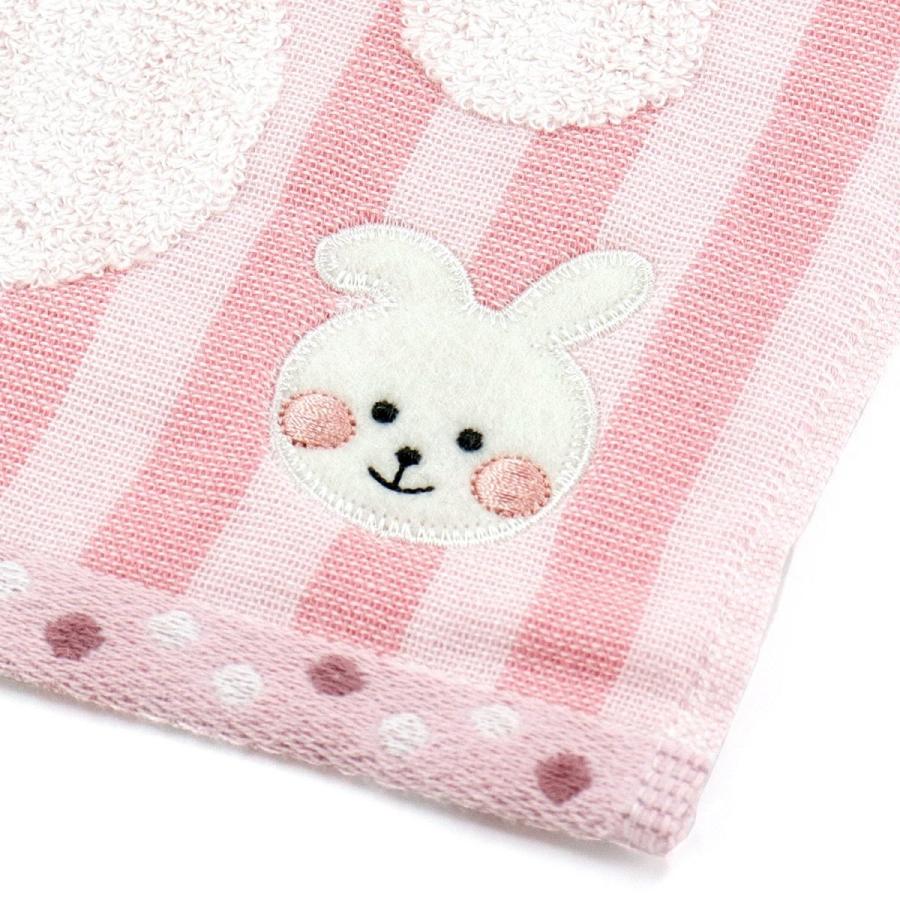 タオル美術館 TMOC タオルハンカチ もこもこフレンズ 名入れ 刺繍 プチ
