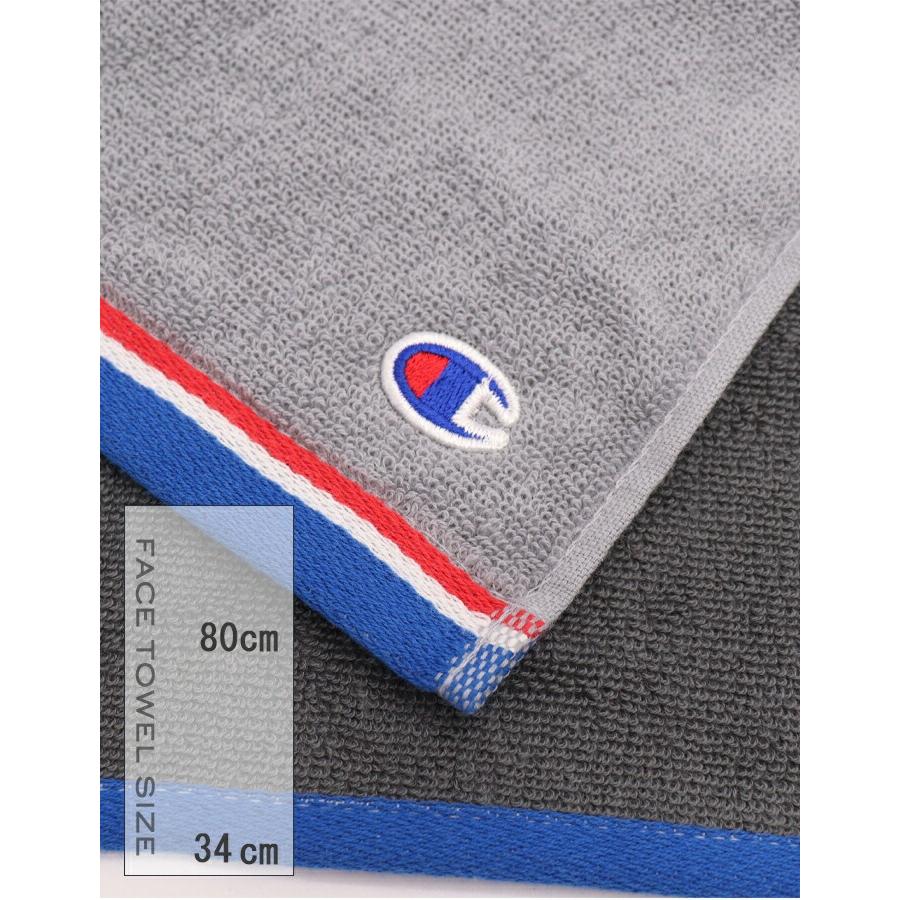 スポーツタオル タオル ネーム 刺繍 +550円で 名入れ 名前入り  卒部 卒園 卒業 卒団 記念  名入り champion  1枚〜 名前入り チャンピオン タオル 34×80cm | Champion | 06