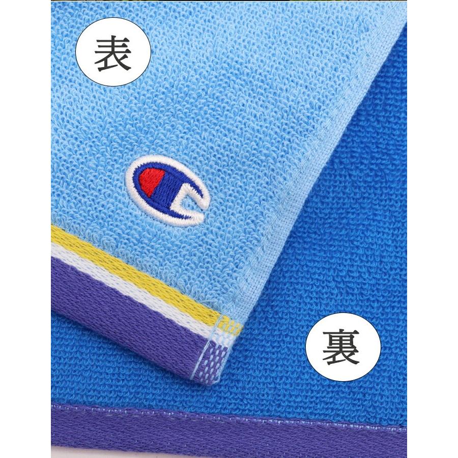 スポーツタオル タオル ネーム 刺繍 +550円で 名入れ 名前入り  卒部 卒園 卒業 卒団 記念  名入り champion  1枚〜 名前入り チャンピオン タオル 34×80cm | Champion | 08