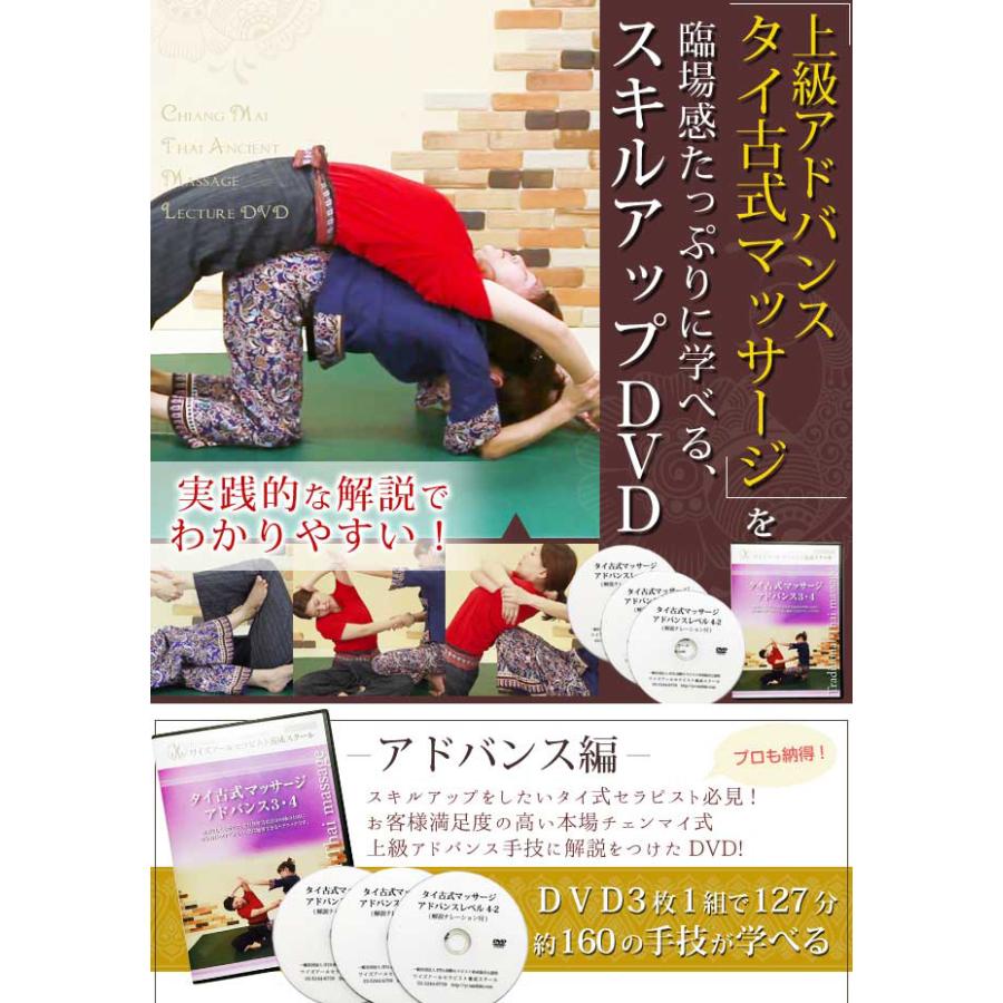 DVD タイ式マッサージ DVD タイ古式マッサージ×解剖学
