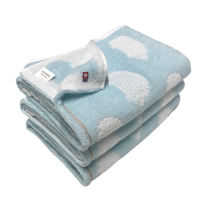 今治タオル（imabari towel） バスタオル かわいい ハリネズミ柄 3枚