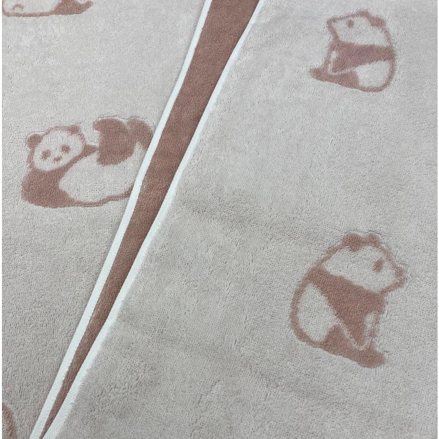 今治タオル（imabari towel） バスタオル 3枚組 パンダ柄 60x120cm