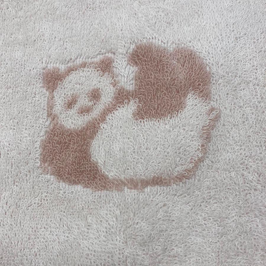 今治タオル（imabari towel） フェイスタオル パンダ柄 3枚組 約