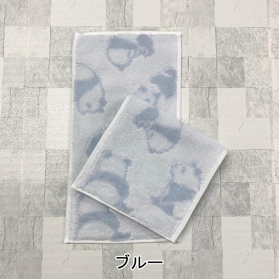 今治タオル（imabari towel） ハーフサイズ ハンカチ 3枚組 パンダ柄