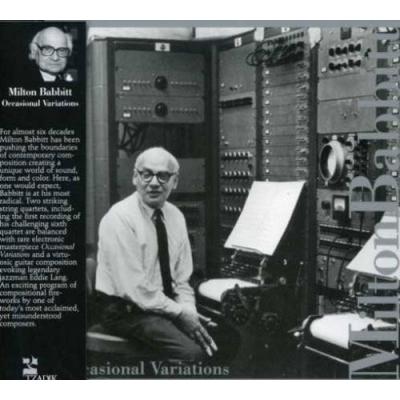 Milton Babbitt Babbitt - Occasional Variations / Composers String Quartet CD | 