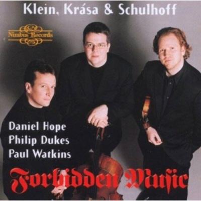 ダニエル・ホープ Forbidden Music -G.Klein/H.Krasa/E.Schulhoff (9/2001, 4/2002):Daniel Hope(vn)/Paul Watkins(vc) CD-R | 