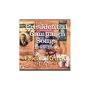 Oscar Brand Presidential Campaign Songs CD | 