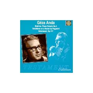 ゲザ・アンダ ゲザ・アンダ、EMI録音集 Vol.5〜ブラームス: 作品集 CD | 