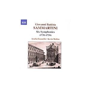 ケヴィン・マロン SAMMARTINI :SIX SYMPHONIES:J-C.62/J-C.9/J-C.16/J-C.36/J-C.23/J-C.4:KEVIN MALLON(cond)/ARADIA E CD-R | 
