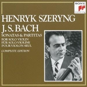 ヘンリク・シェリング バッハ:無伴奏ヴァイオリンのためのソナタとパルティータ(全曲)(モノラル録音) CD｜tower