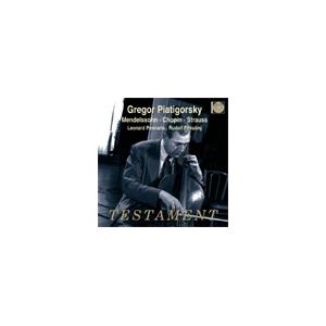 グレゴール・ピアティゴルスキー Mendelssohn: Cello Sonata No.2 Op.58 (11/1965); Chopin: Cello Sonata Op.65 (7/19 CD-R | 