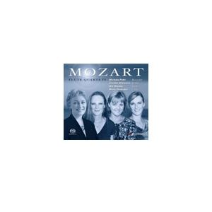 Ula Ulijona Mozart: Flute Quartets No.1-4  / Michala Petri (bfl), Carolin Widmann(vn), Ula Ulijona(va), Marta S SACD Hybrid | 