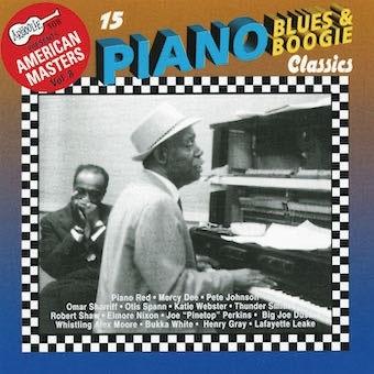 Various Artists 15 Piano Blues & Boogie Classics CD | 