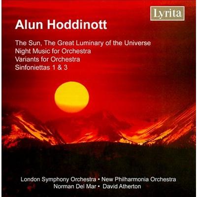 ノーマン・デル・マー A.Hoddinott: Variants Op.47, Night Music Op.48, Sinfonietta No.1 Op.56, No.3 Op.71, etc CD-R | 