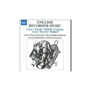 ジョン・ターナー (Recorder) English Recorder Music CD | 
