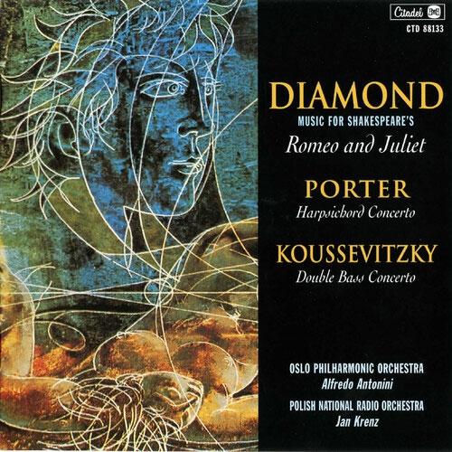 Various Artists Diamond: Romeo and Juliet/Porter: Harpsichord Concerto/Koussevitsky: Double Bass Concerto CD | 