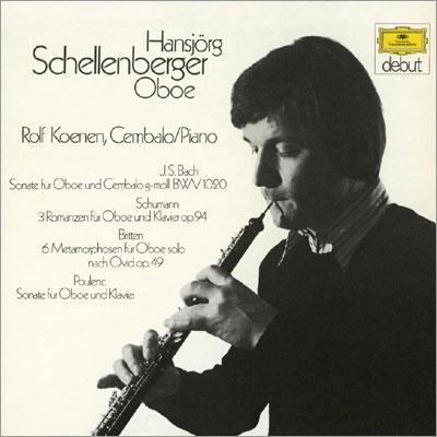 ハンスイェルク・シェレンベルガー オーボエ・リサイタル＜タワーレコード限定＞ CD | 