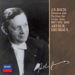 アルテュール・グリュミオー J.S.バッハ:無伴奏ヴァイオリン・ソナタとパルティータ(全曲)＜初回生産限定盤＞ CD | 