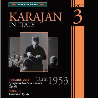 ヘルベルト・フォン・カラヤン Karajan in Italy Vol.3 - Tchaikovsky: Symphony No.5; Sibelius: Finlandia Op.26 CD | 