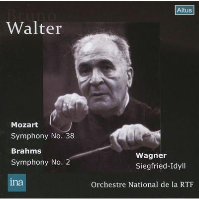 ブルーノ・ワルター モーツァルト: 交響曲第38番「プラハ」、ワーグナー: ジークフリート牧歌、ブラームス: 交響曲第2 CD | 