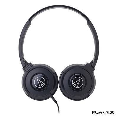 audio-technica ポータブルヘッドホン ATH-S100 Black Blue Headphone/Earphone |  | 01