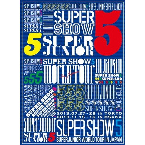 SUPER JUNIOR SUPER JUNIOR SUPER SHOW5 WORLD TOUR In Japan ［3DVD+フォトブック］＜初回生産限定盤＞ DVD | 