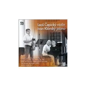 レオシュ・チェピツキー Violin Sonatas - Mozart, Brahms, Martinu CD-R | 