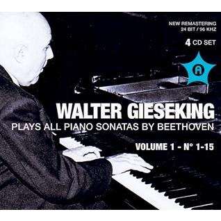 ヴァルター・ギーゼキング Walter Gieseking Plays All Piano Sonatas by Beethoven Vol.1 No.1-No.15 CD | 
