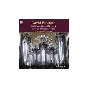 デイヴィッド・ポンスフォード French Organ Music Vol.4 - G.G.Nivers, N.A.Lebegue CD-R | 