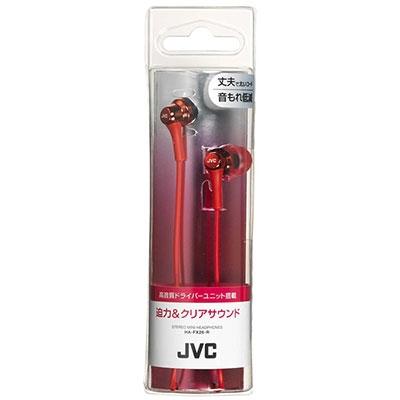 JVC インナーイヤーヘッドホン HA-FX26 レッド Headphone/Earphone｜tower｜02