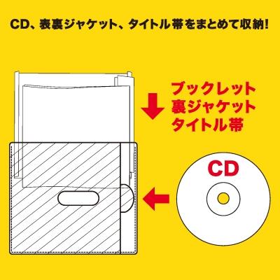 タワレコ スマートケース CD1枚用 (120枚入り)  Accessories |  | 01