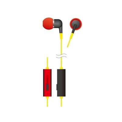 VERTEX ボリュームコントローラー付きカナルインナーホン B/R Headphone/Earphone | 