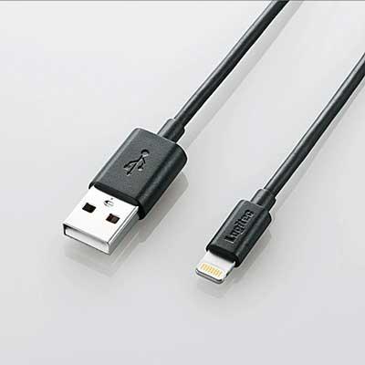 Logitec Lightning対応USBケーブル 1.0m/Black Accessories | 