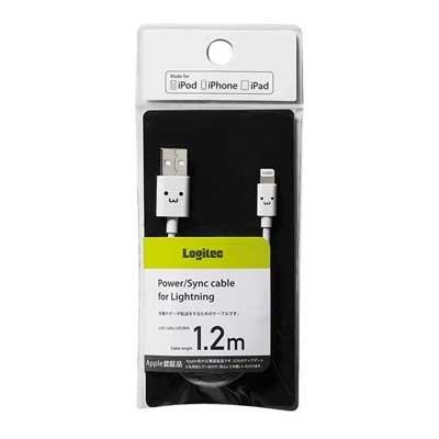 Logitec Lightning対応USBケーブル 1.2m/White Accessories |  | 01