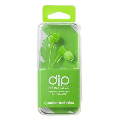 audio-technica インナーイヤーヘッドホン ATH-CKL220 Green Headphone/Earphone |  | 01