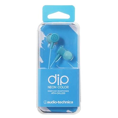 audio-technica インナーイヤーヘッドホン ATH-CKL220 Light Blue Headphone/Earphone |  | 01