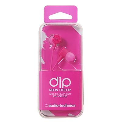 audio-technica インナーイヤーヘッドホン ATH-CKL220 Pink Headphone/Earphone |  | 01