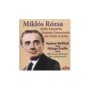 フィリップ・グラフィン Miklos Rozsa: Cello Concerto Op.32, Sinfonia Concertante Op.29 CD-R | 