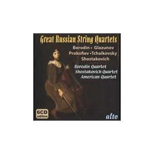 ボロディン弦楽四重奏団 Great Russian String Quartets - Borodin, Glazunov, Prokofiev, Tchaikovsky, Shostakovich CD | 