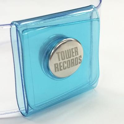 タワレコ 銀テープキーホルダー Blue Accessories｜tower｜03