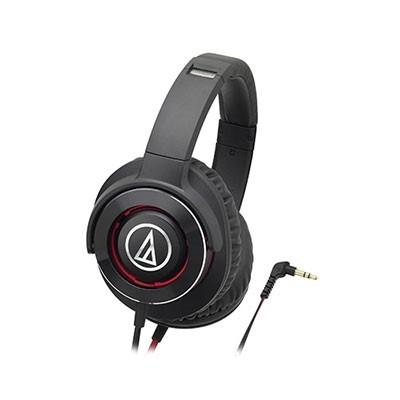 audio-technica SOLIDBASS ヘッドホン ATH-WS770/BlackRed Headphone/Earphone｜tower