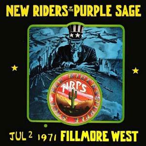 New Riders Of The Purple Sage Jul 2 1971, Fillmore West CD | 