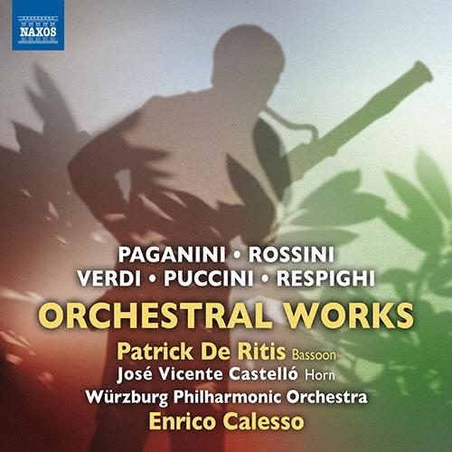 パトリック・デ・リティス Orchestral Works - Paganini, Rossini, Verdi, Puccini, Respighi CD | 