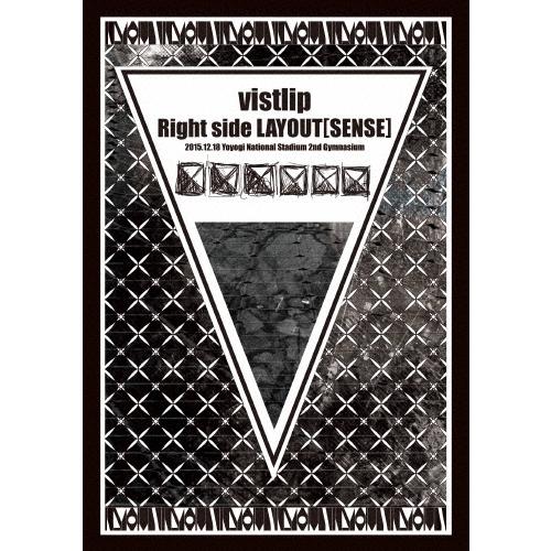 vistlip vistlip LIVE DVD 【Right side LAYOUT [SENSE]】 2015.12.18@Yoyogi National Studium 2nd Gymnasium＜通常版 DVD | 