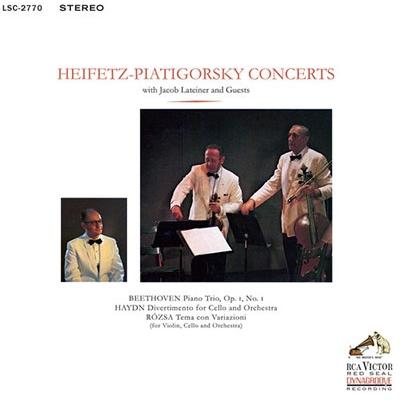 ヤッシャ・ハイフェッツ Heifetz-Piatigorsky Concerts - Beethoven, Haydn, Rosza SACD Hybrid | 